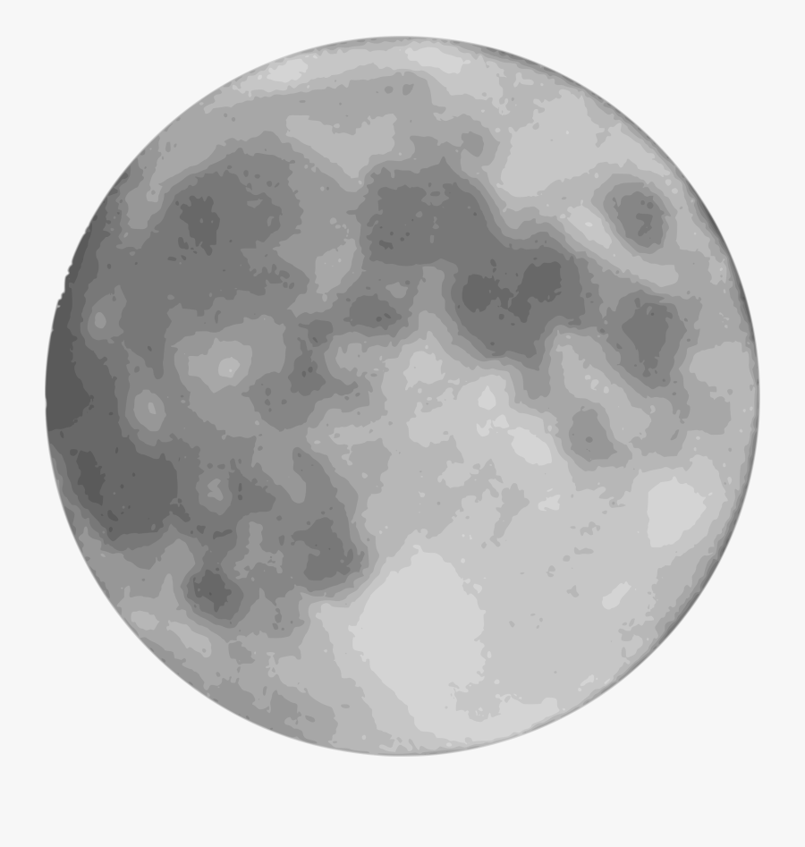 Cartoon Moon Transparent Background, Transparent Clipart
