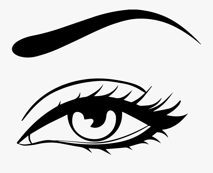 Logo With Eye Lashes Clipart , Png Download - Eye Illustration, Transparent Clipart