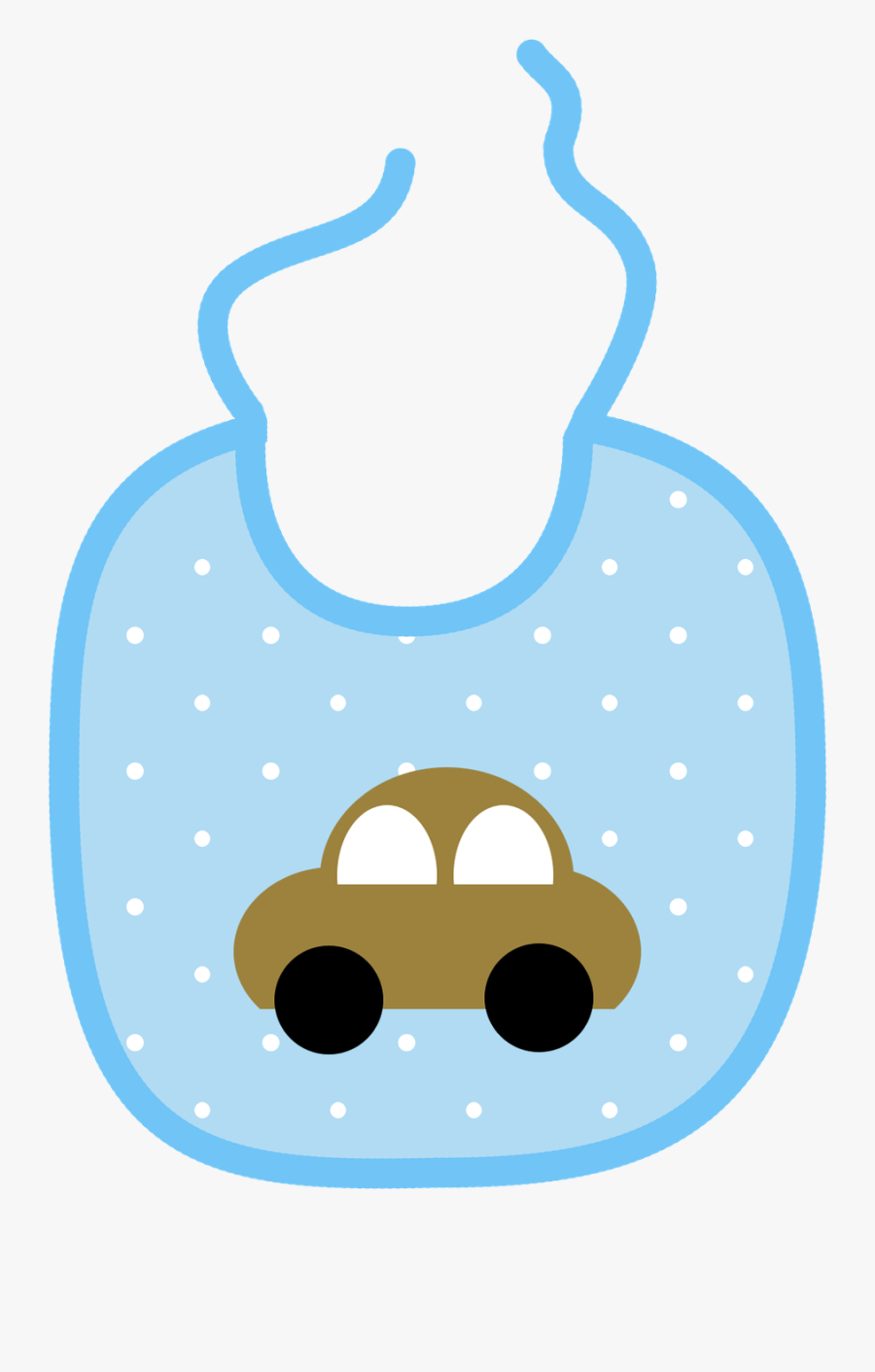 Freeuse Stock Baby In Blanket Clipart - Baby Bib Clipart, Transparent Clipart