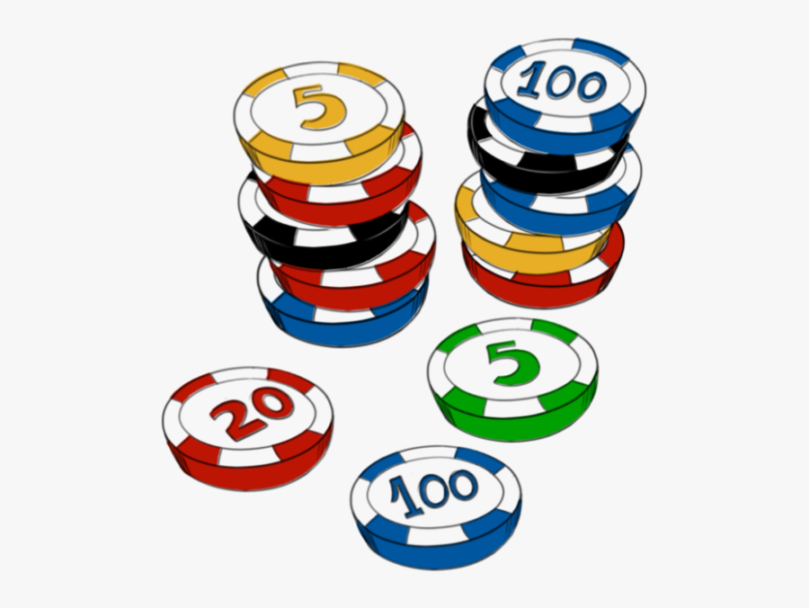 Poker Chips Clip Art, Transparent Clipart