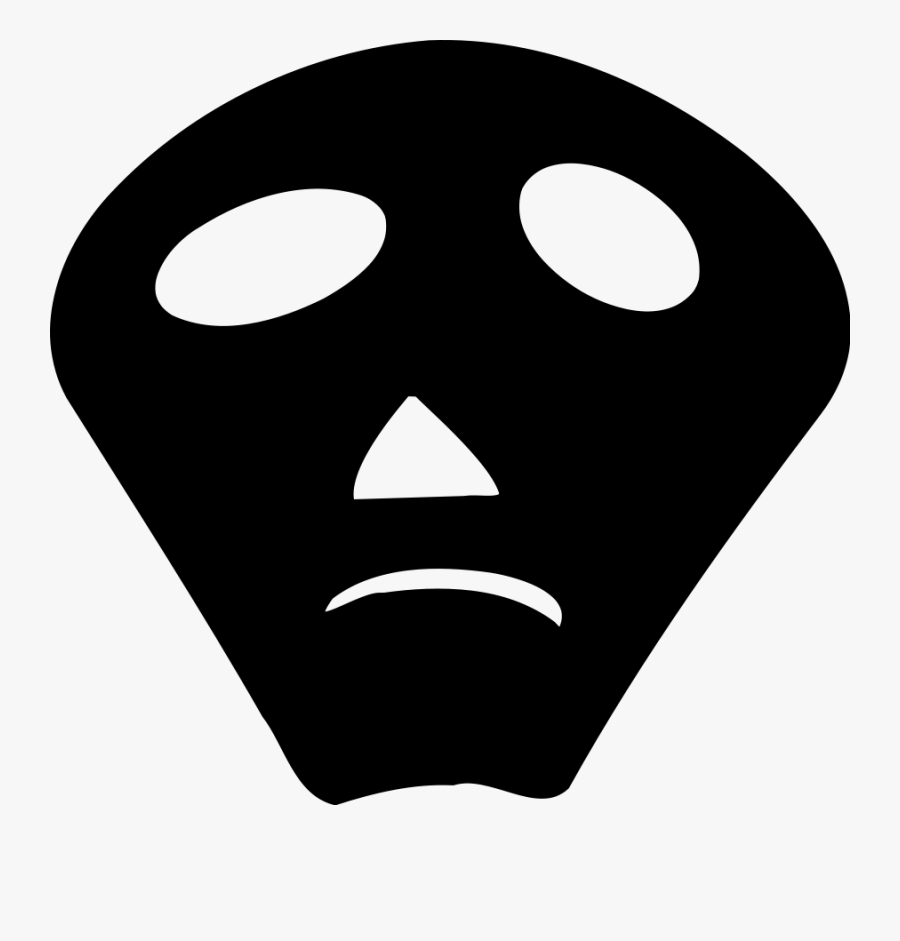 Mask Clipart, Vector Clip Art Online, Royalty Free - Face Mask Silhouette, Transparent Clipart