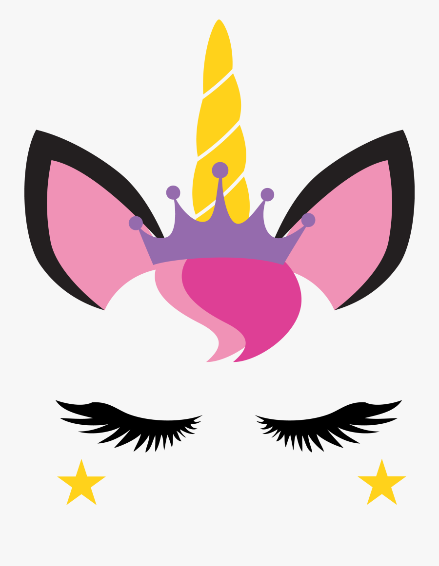 Princess Unicorn Free Svg - Unicornio Png, Transparent Clipart