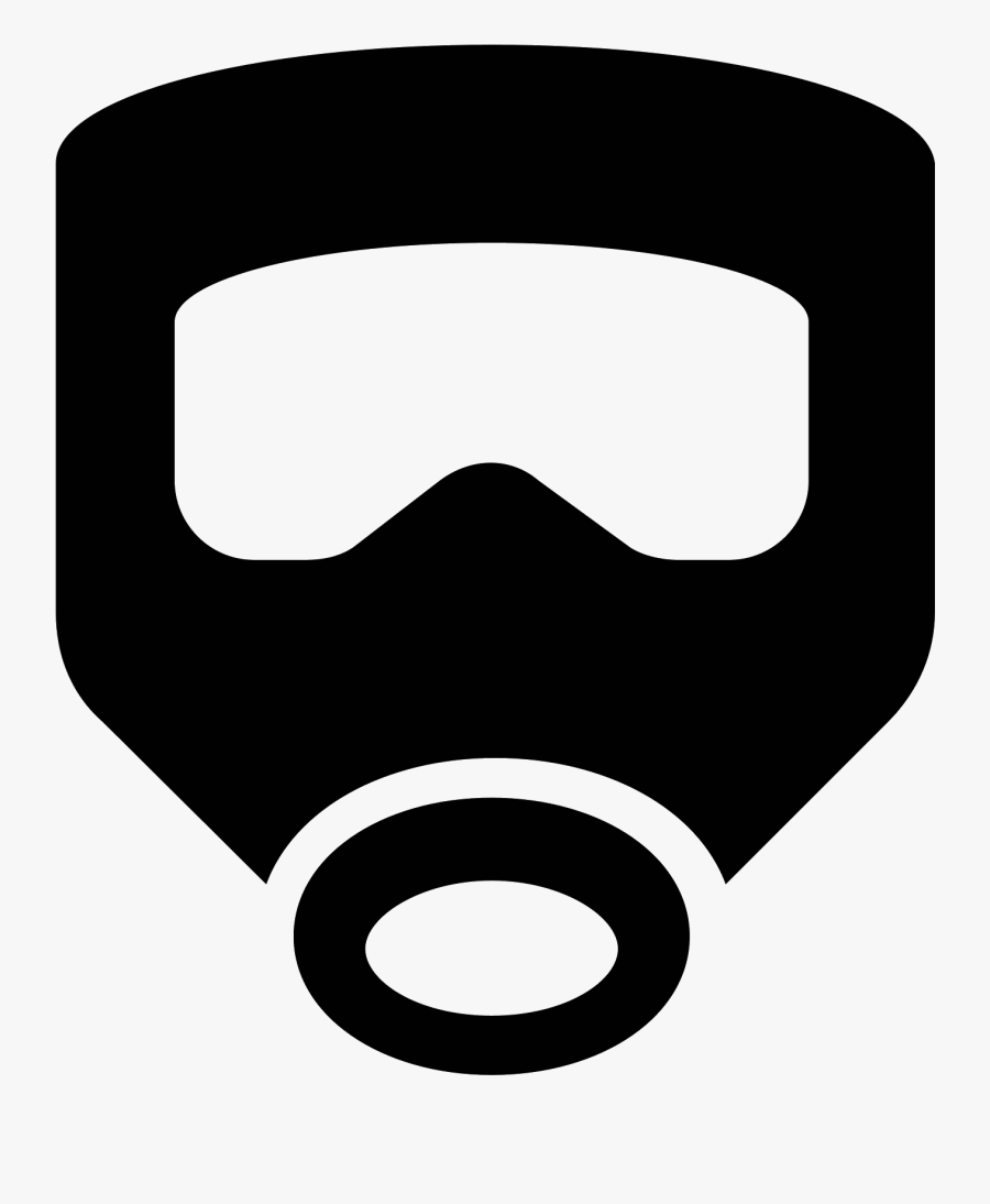 Escape Mask Icon, Transparent Clipart