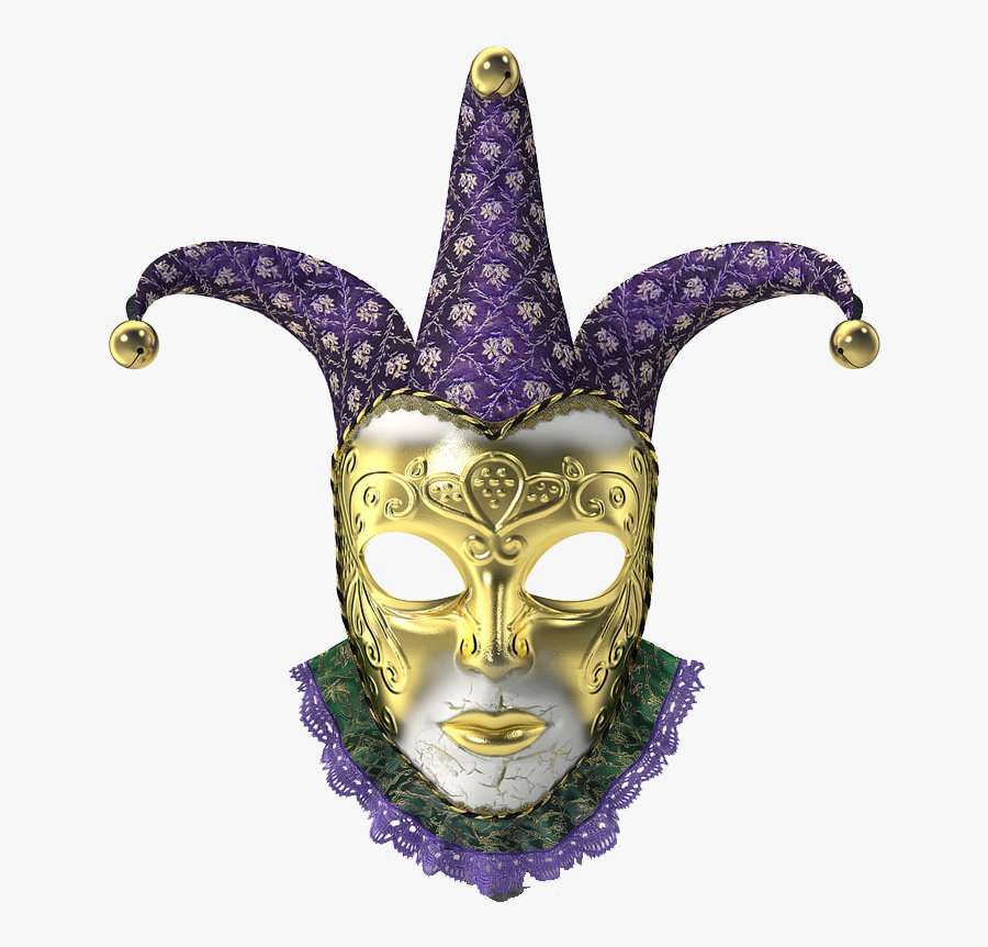 Carnival Mask Png Clipart - Carnival 3d Models, Transparent Clipart