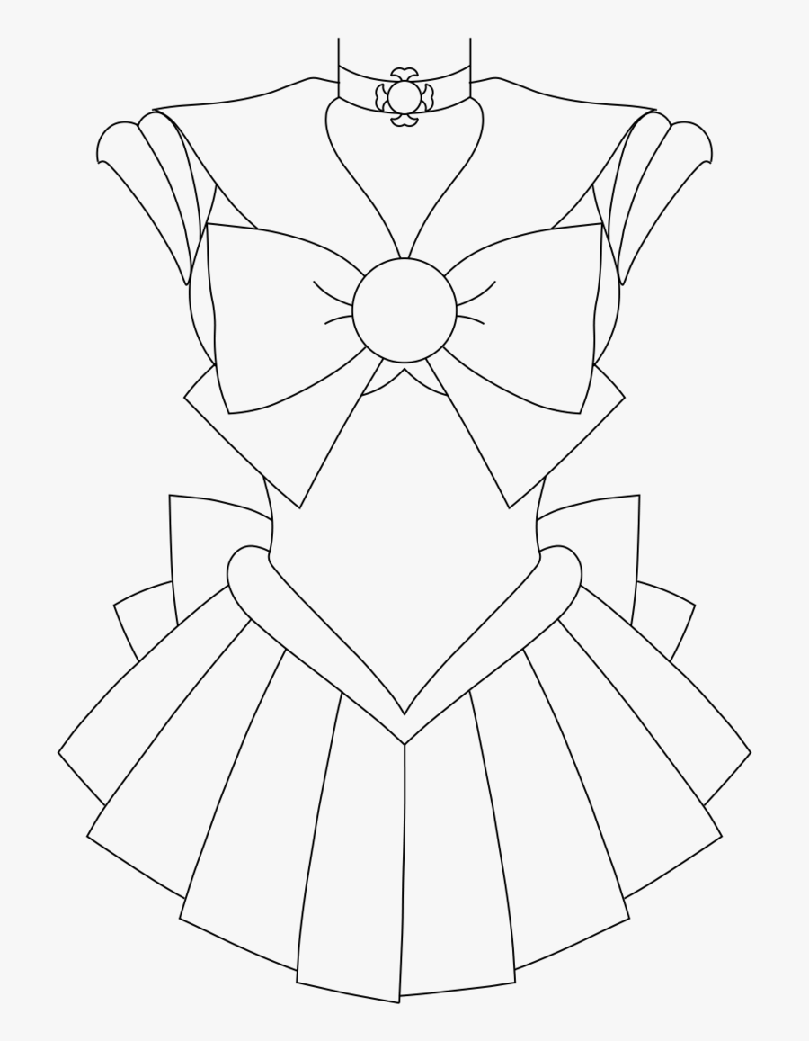 Mgu Base Sailor - Sailor Moon Outfits Drawing, Transparent Clipart