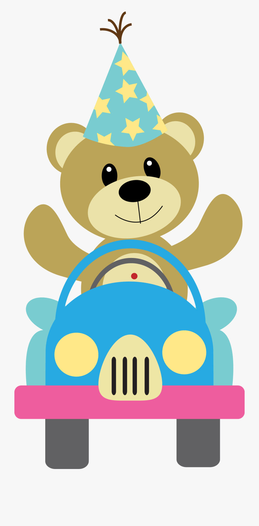 Photo By - Teddy Bear Birthday Clipart Kids, Transparent Clipart