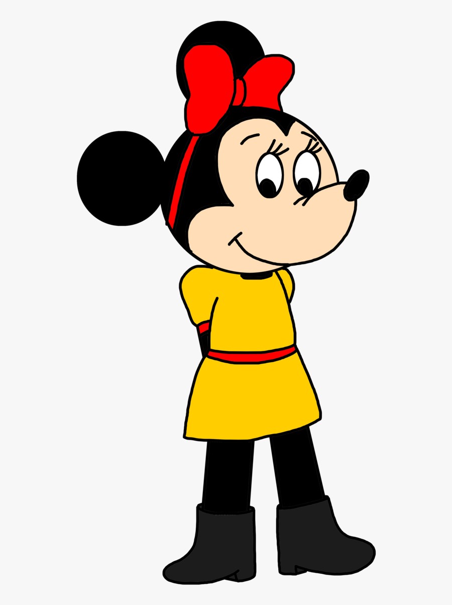 Eyelash Clipart Minnie Mouse - Minnie Mouse, Transparent Clipart