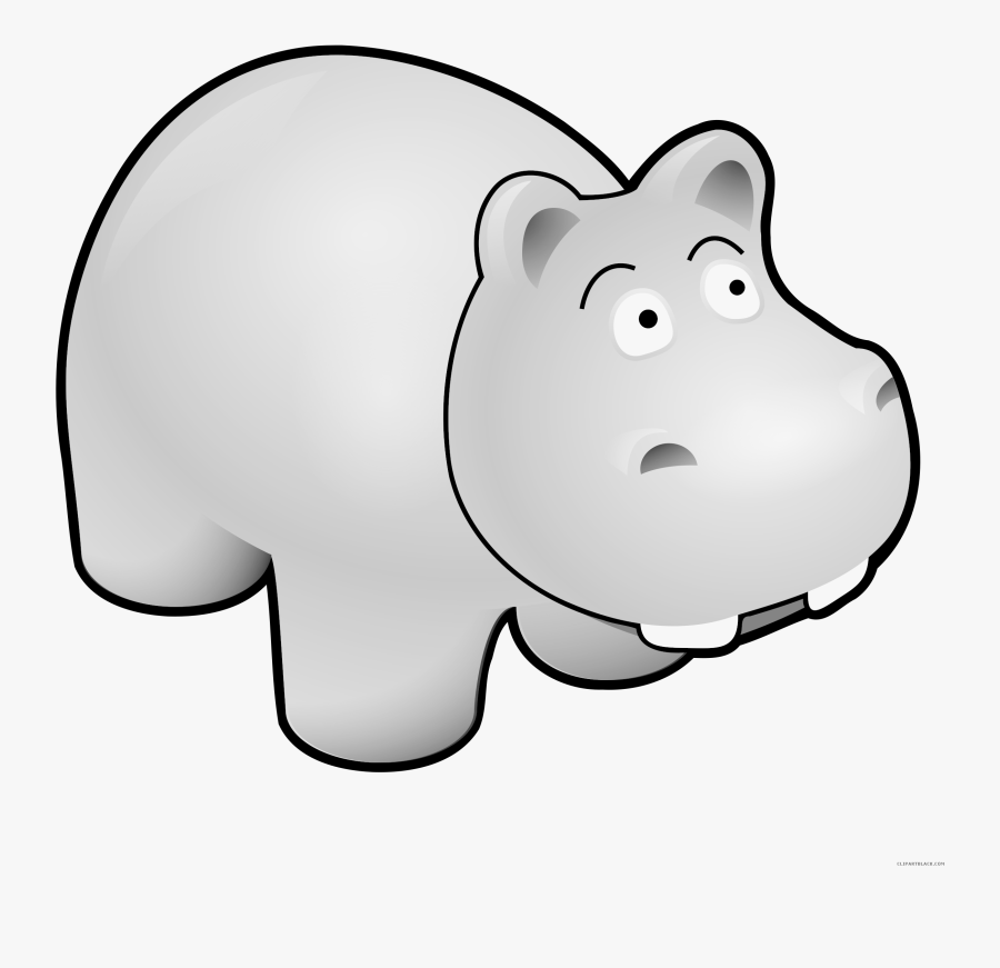 Transparent Blanket Cartoon - Transparent Background Hippo Clip Art, Transparent Clipart