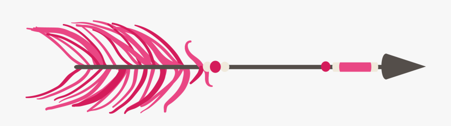 Clipart Arrow Tribal - Transparent Background Boho Arrow Clipart, Transparent Clipart