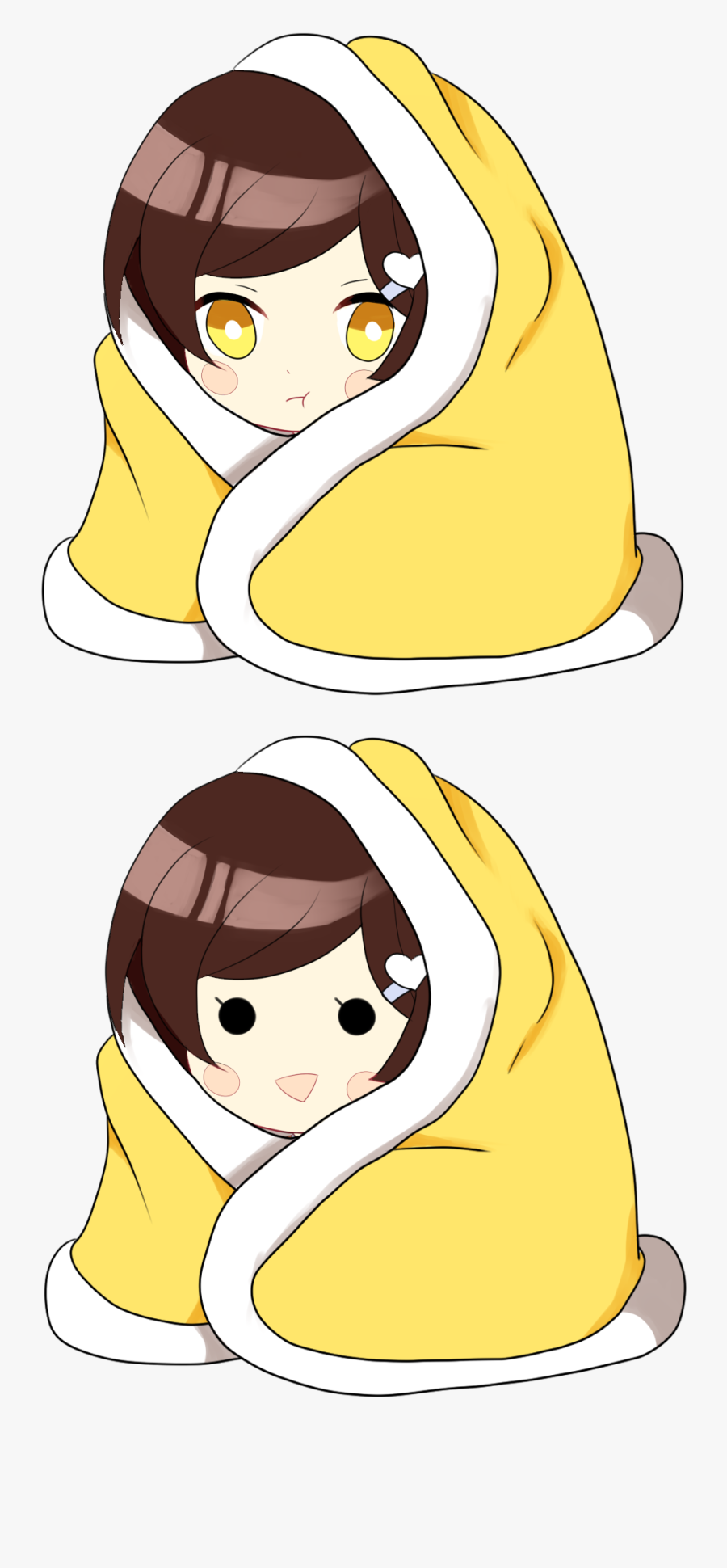 Logs Clipart Blanket - Doki Doki Literature Club Чиби, Transparent Clipart