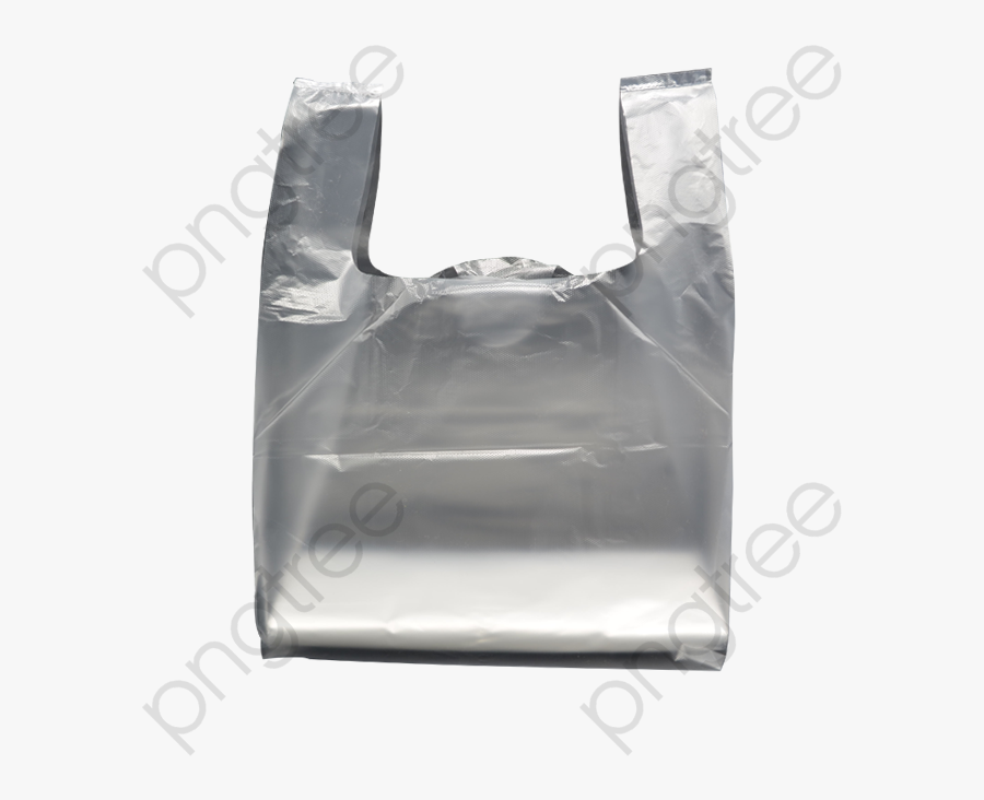 Plastic Bag Clipart Black And White - Handbag, Transparent Clipart