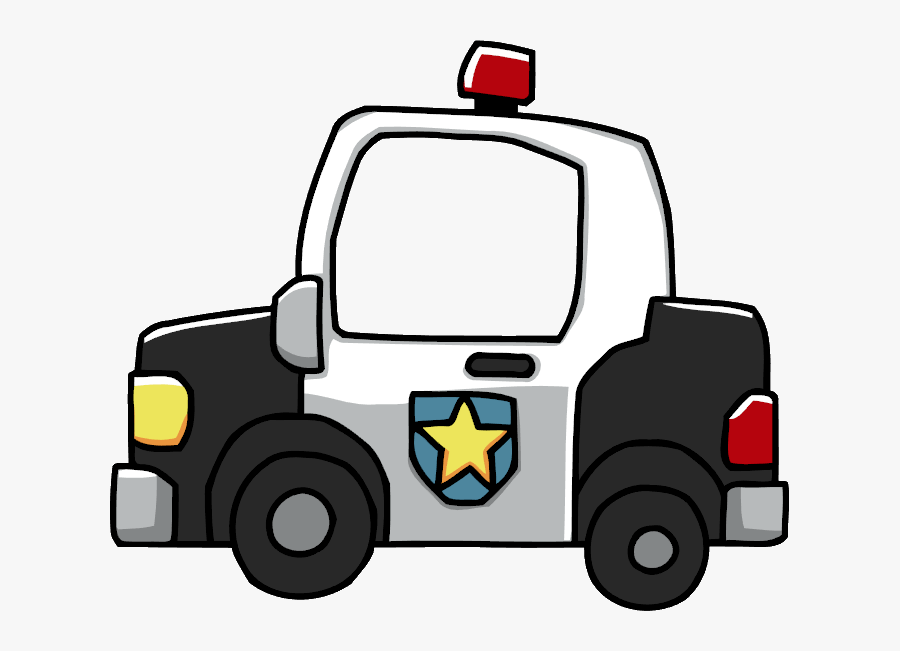 Students Must Come To School Everyday The Same Way - Police Car Cartoon Transparent, Transparent Clipart