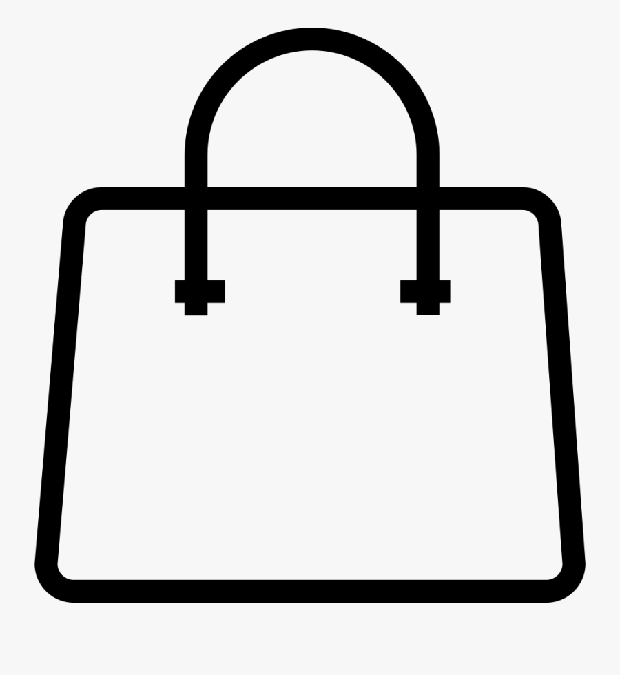 Png File Svg - Black And White Bag Clipart, Transparent Clipart