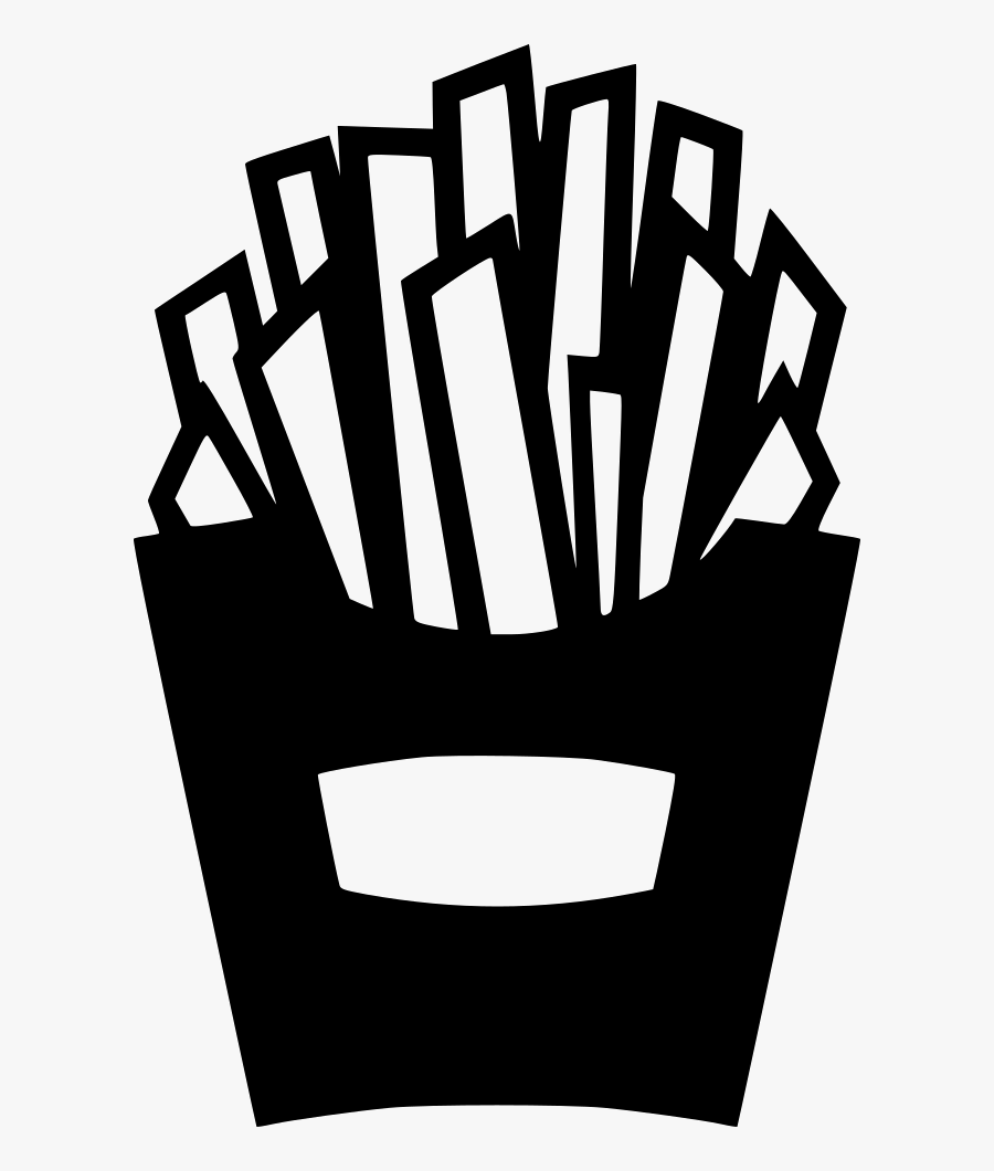 French Fries Finger Chips - French Fries Icon Png Transparent, Transparent Clipart