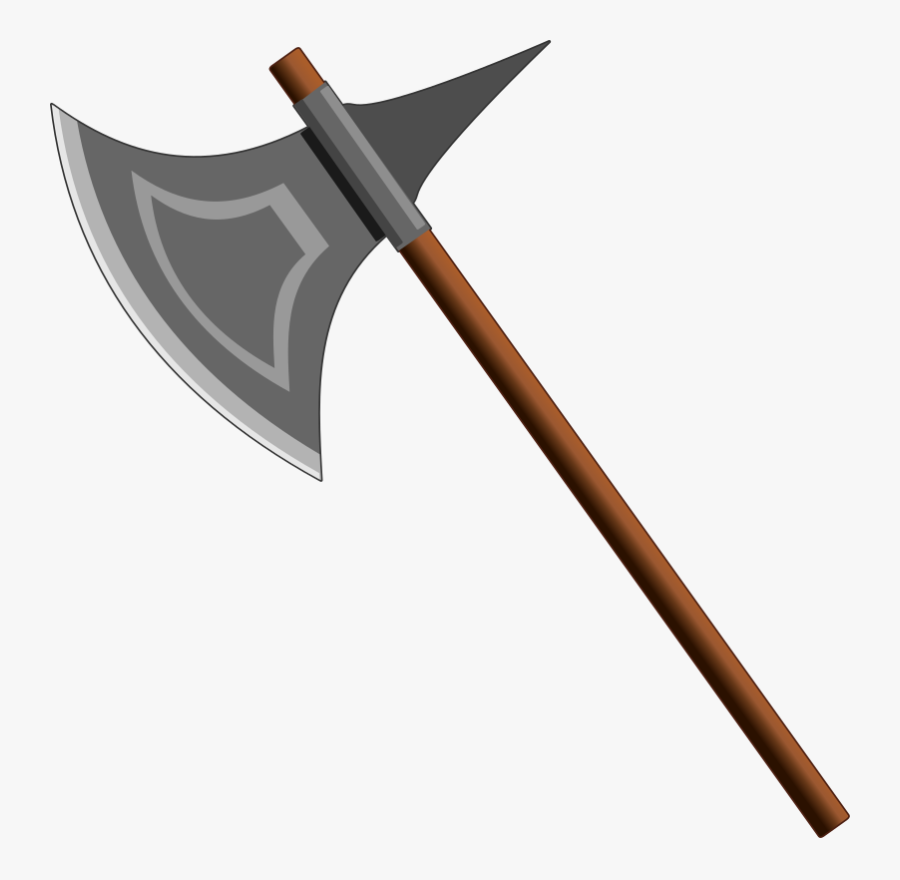 Weapon,line,axe - Clipart Weapons, Transparent Clipart