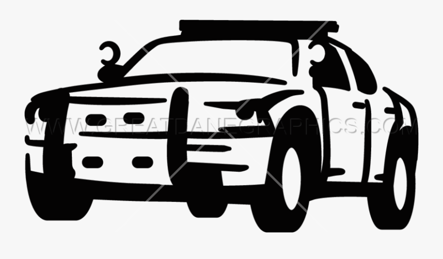 Thumb Image - Cop And Car Clipart Black And White, Transparent Clipart