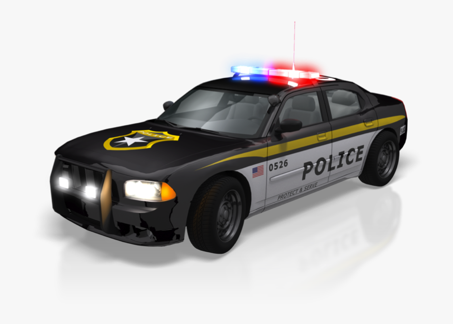 Transparent Police Car Clipart Png - Animated Police Cars Clip Art, Transparent Clipart