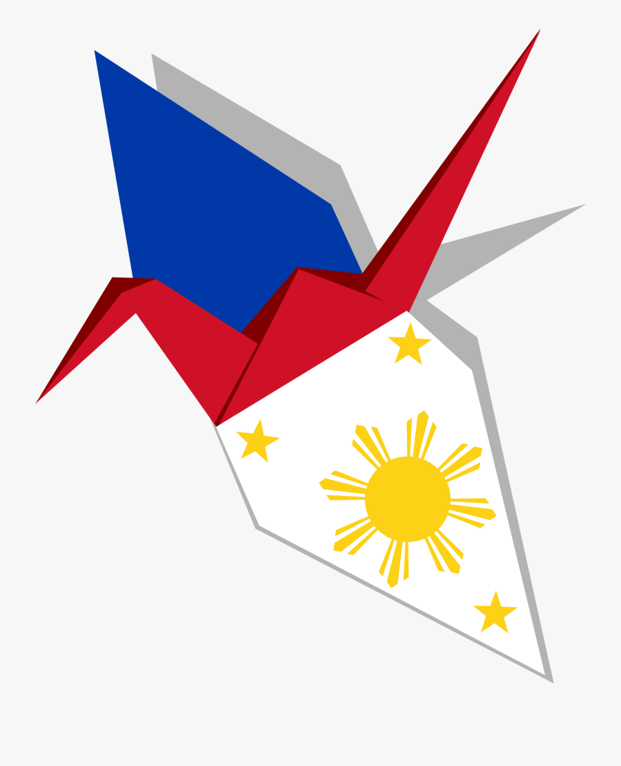 Philippines Flag Sun Throw Blanket Clipart , Png Download - Philippines Origami, Transparent Clipart