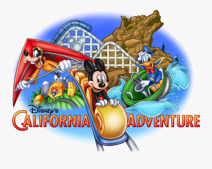 Transparent Pier Clipart - Transparent Disneyland California Logo, Transparent Clipart
