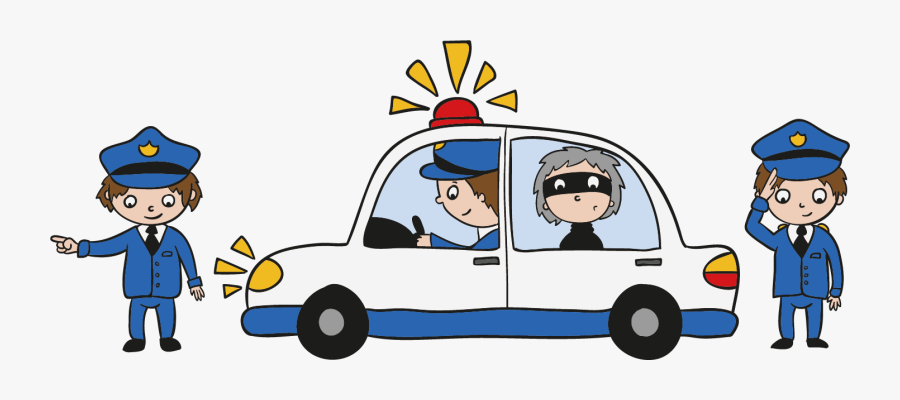 Police Officer Theft Clip Art - Clip Art Police Siren, Transparent Clipart