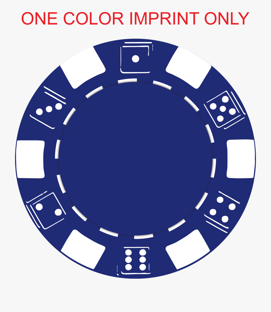 Striped Dice Green Poker Chip, Transparent Clipart