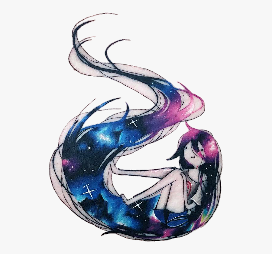 Adventure Time Tattoo Marceline , Png Download - Tatuagem Marceline Adventure Time, Transparent Clipart