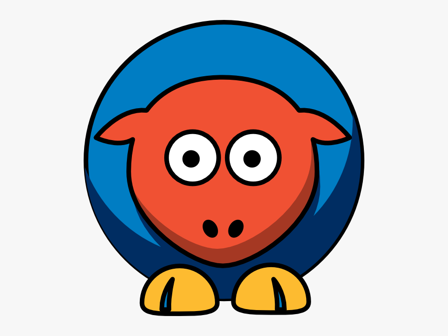 Sheep Oklahoma City Thunder Team Colors Clip Art - North Carolina Tar Heels Animated, Transparent Clipart
