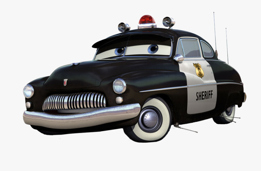 Police Cars Hudson Mcqueen Lightning Mater Black Clipart - Disney Cars Sheriff Png, Transparent Clipart