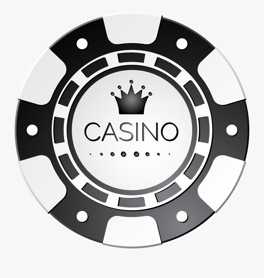 White Casino Chip Png Clip Art, Transparent Clipart