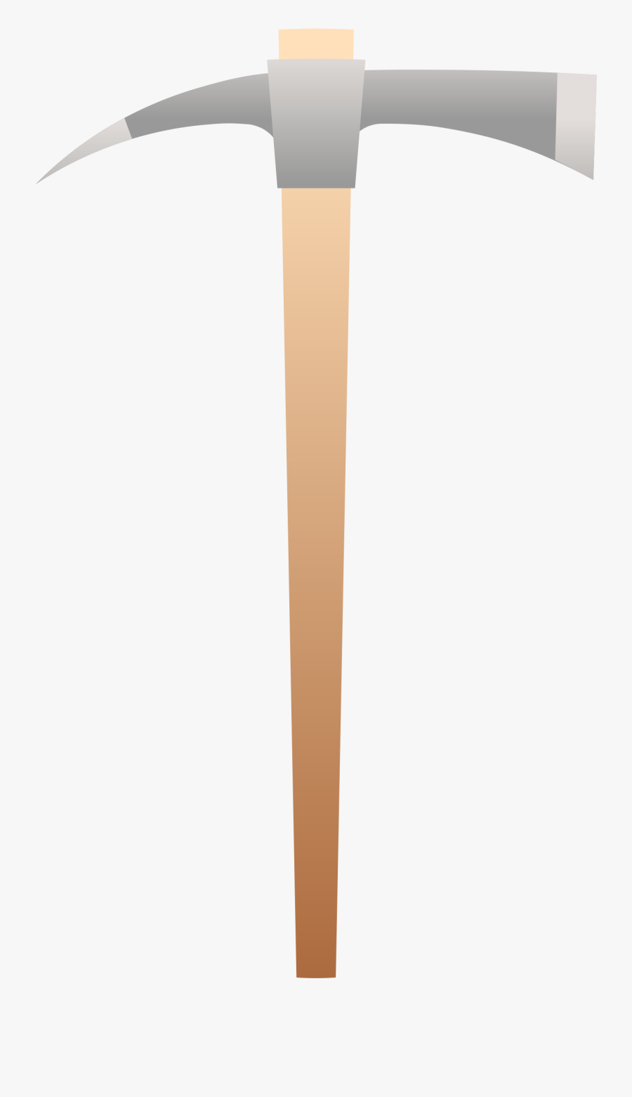 Clip Art Pick Axe Clipart - Pick Axe Cross Transparent, Transparent Clipart