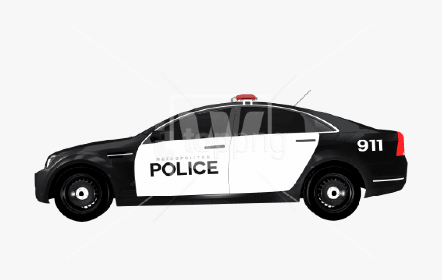 Transparent Policeman Car Clipart - Police Car Png, Transparent Clipart