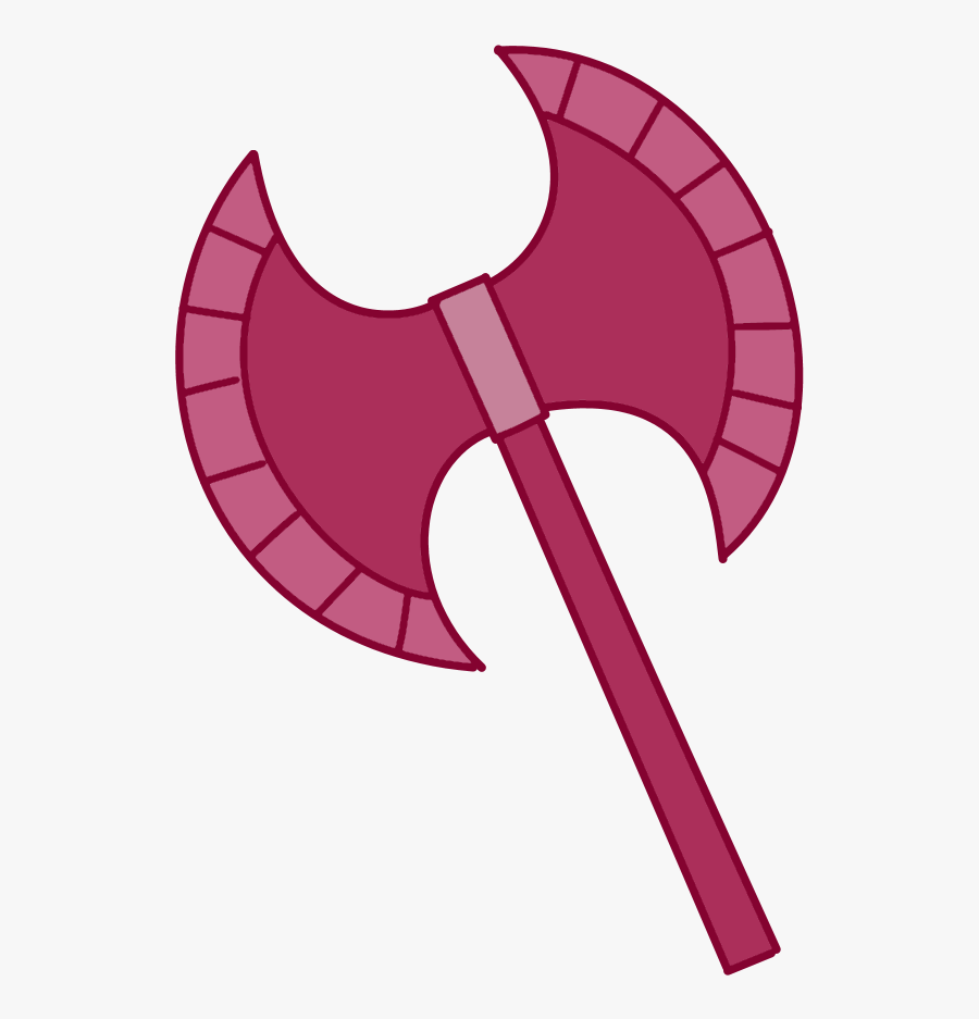 Clipart Free Stock Battle Axe Clipart - Steven Universe Axe Weapon, Transparent Clipart