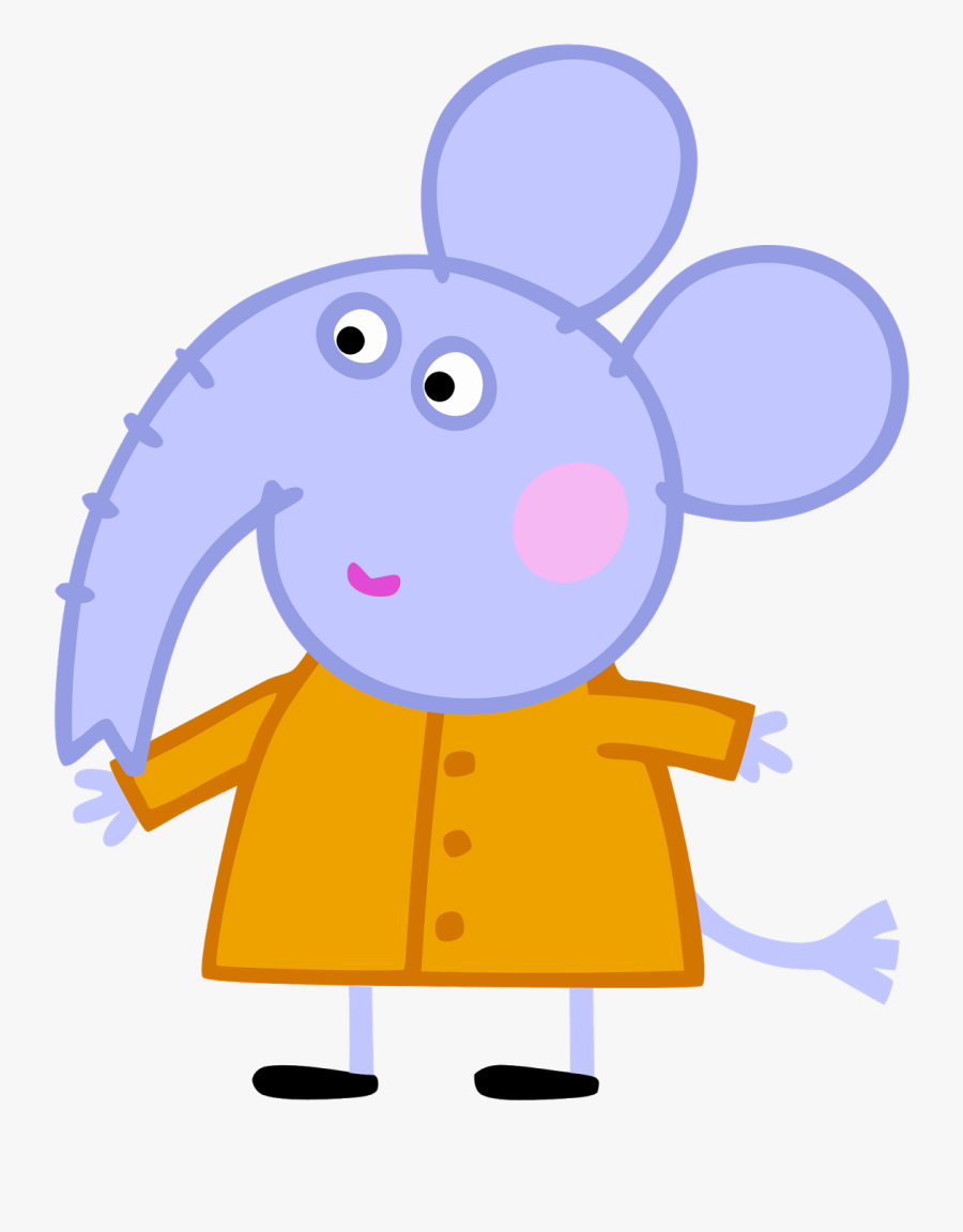 Peppa Pig Characters Png - Emily Peppa Pig, Transparent Clipart