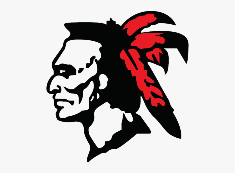 Indian Football Mascot Clipart - Chesaning High School Indians, Transparent Clipart