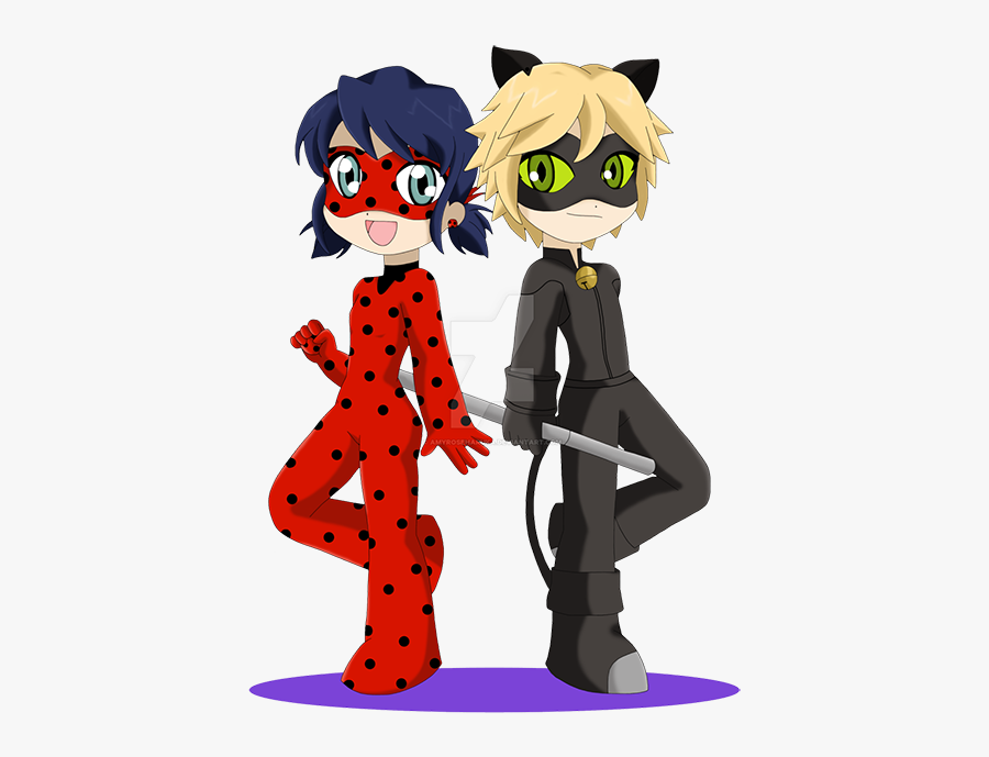 Stories Clipart Adventure Story - Ladybug And Cat Noir Clipart, Transparent Clipart