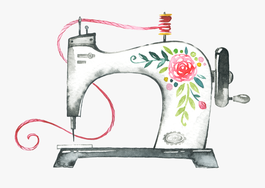 Clip Art Clip Art Sewing Machine - Sewing Machine Clipart, Transparent Clipart