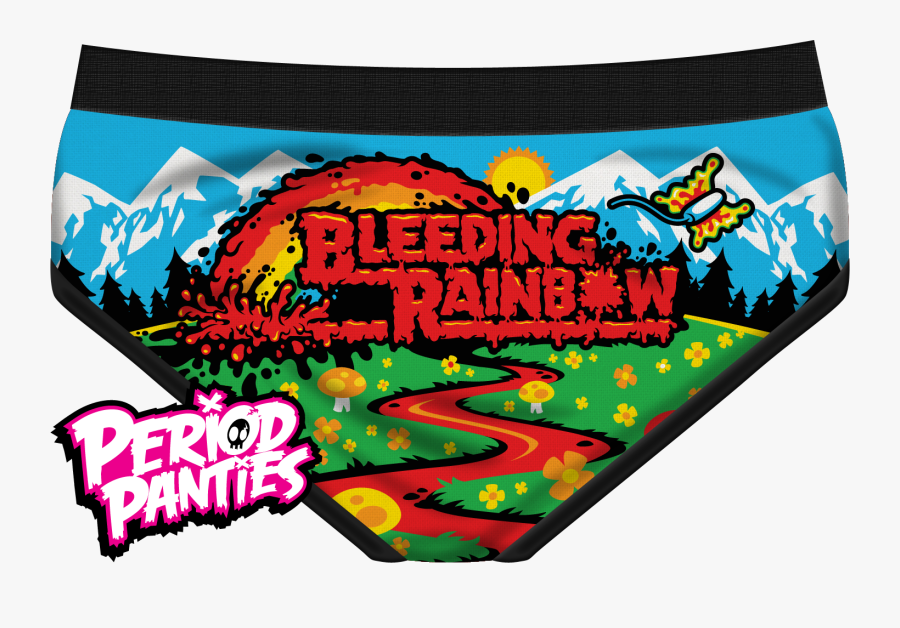 Transparent Big Girl Panties Clipart - Stranger Things Period Panties, Transparent Clipart