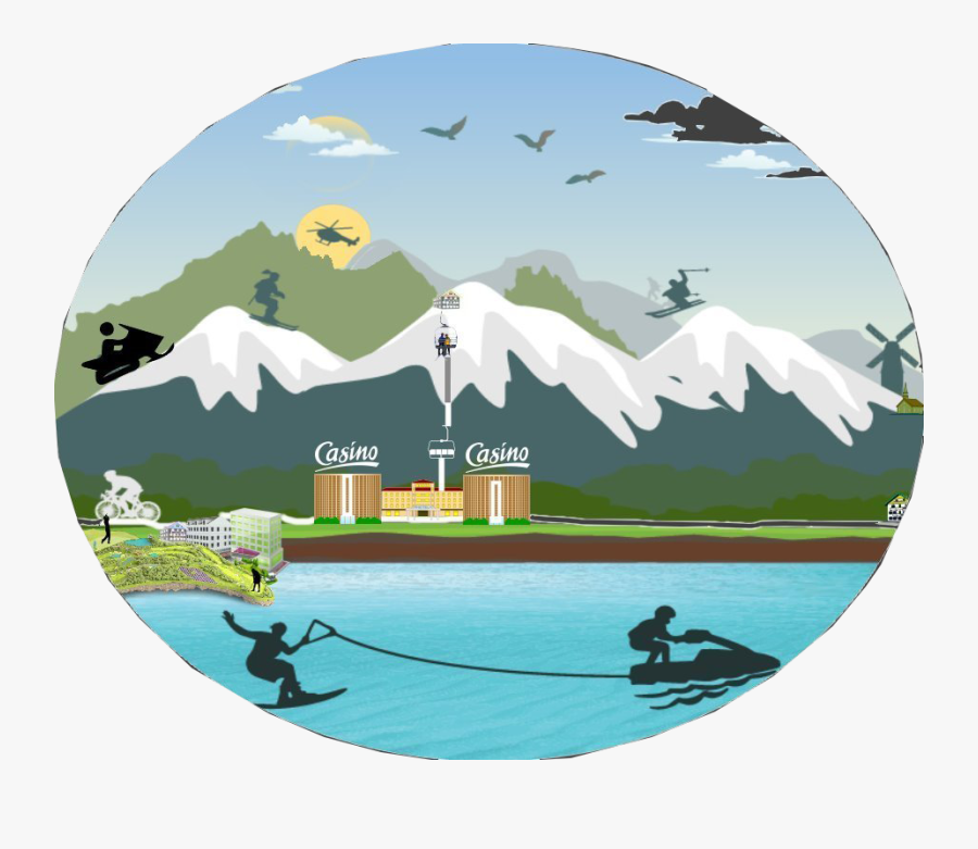 Adventure Guide Cliparts - Lake Tahoe Clipart, Transparent Clipart