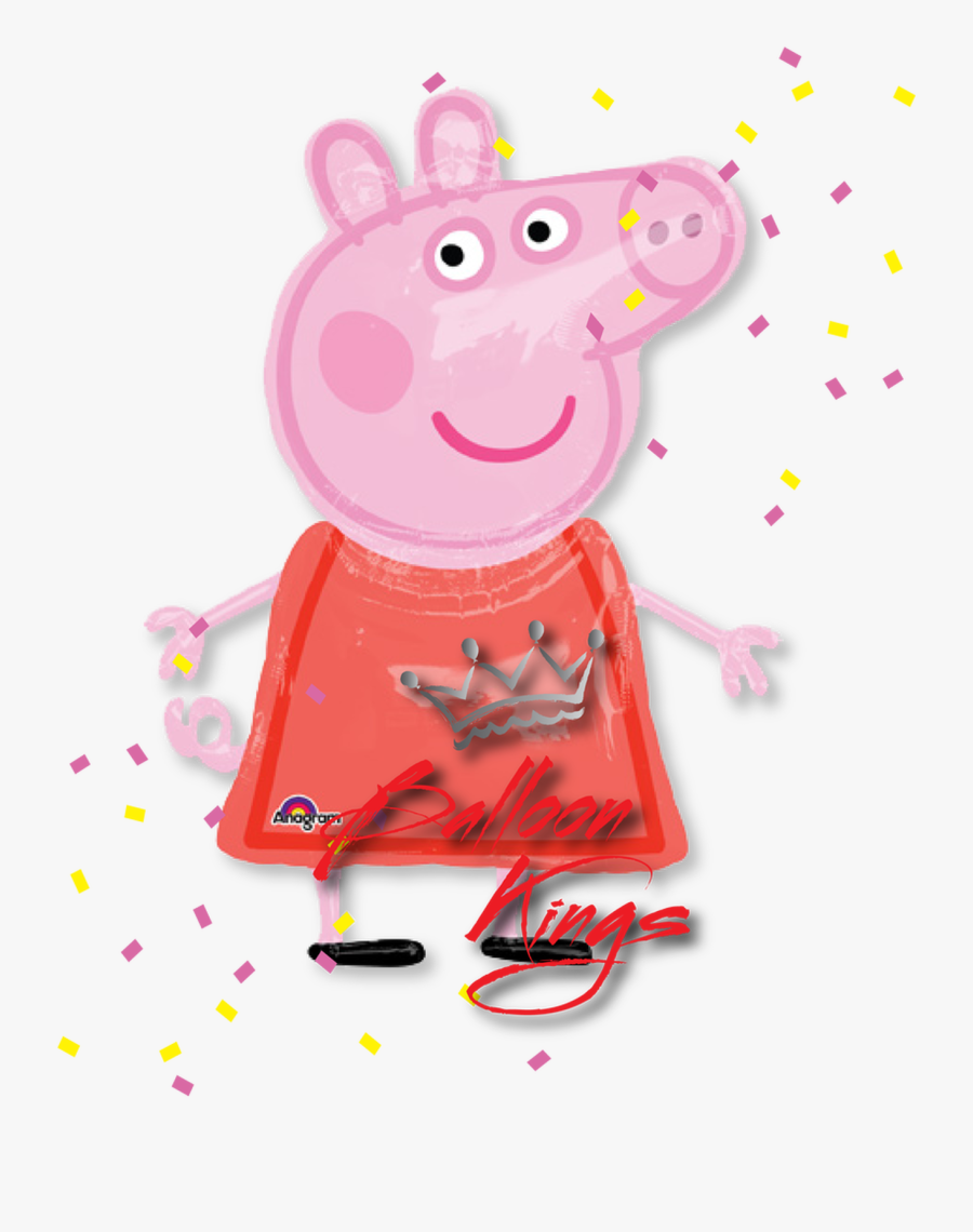 Balloon Clipart Peppa Pig - Peppa Pig Balloon Sg, Transparent Clipart