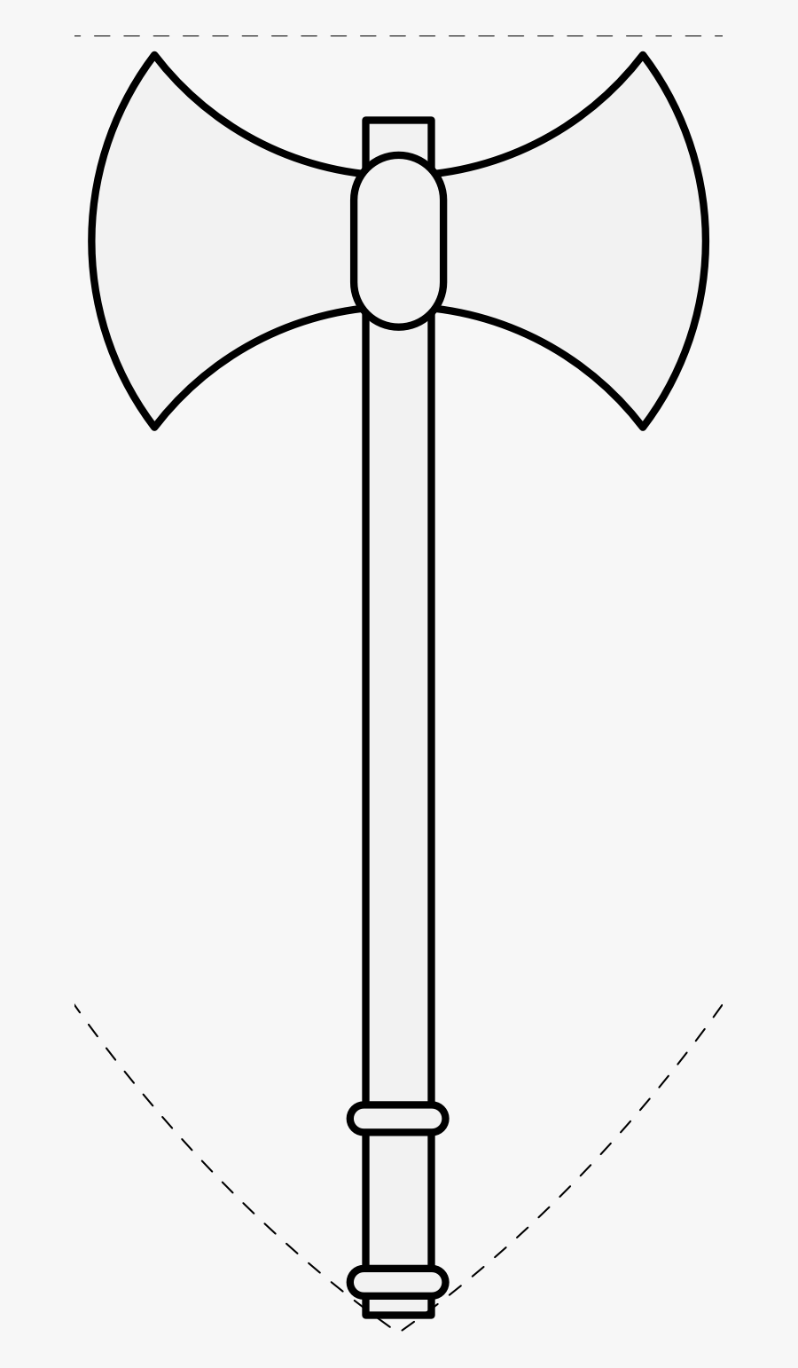 Ax Clipart Double Double Headed, Transparent Clipart