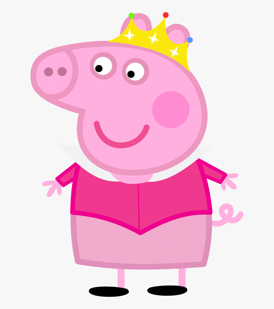 Peppa Pig Princesa Png - Peppa Png, Transparent Clipart