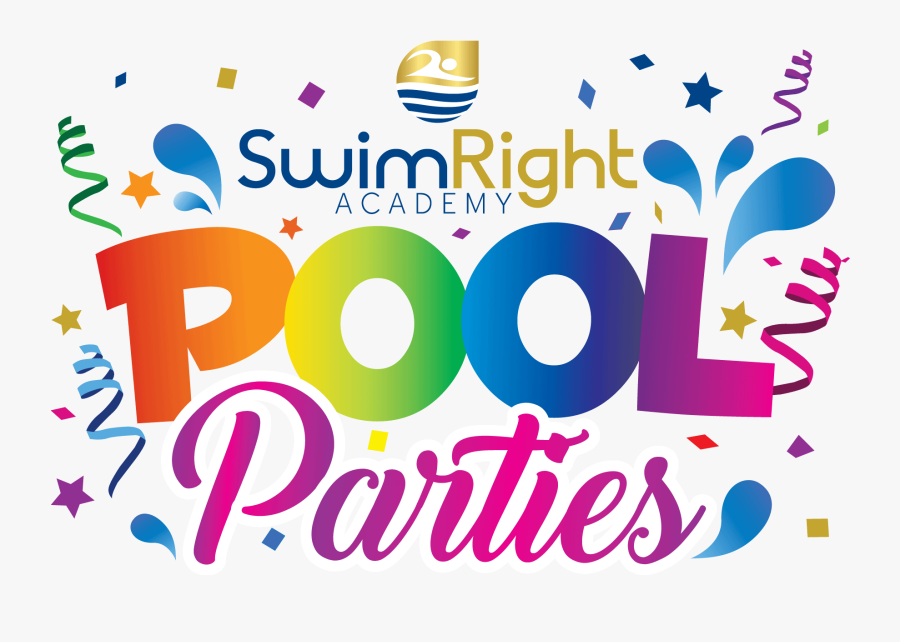 Pool Party Logo Png, Transparent Clipart
