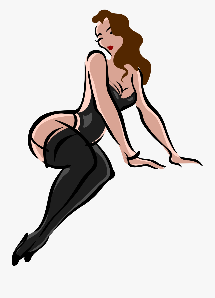Thigh,shoe,girl - Sexy Woman Cartoon Png , Free Transparent Clipart - Clipa...