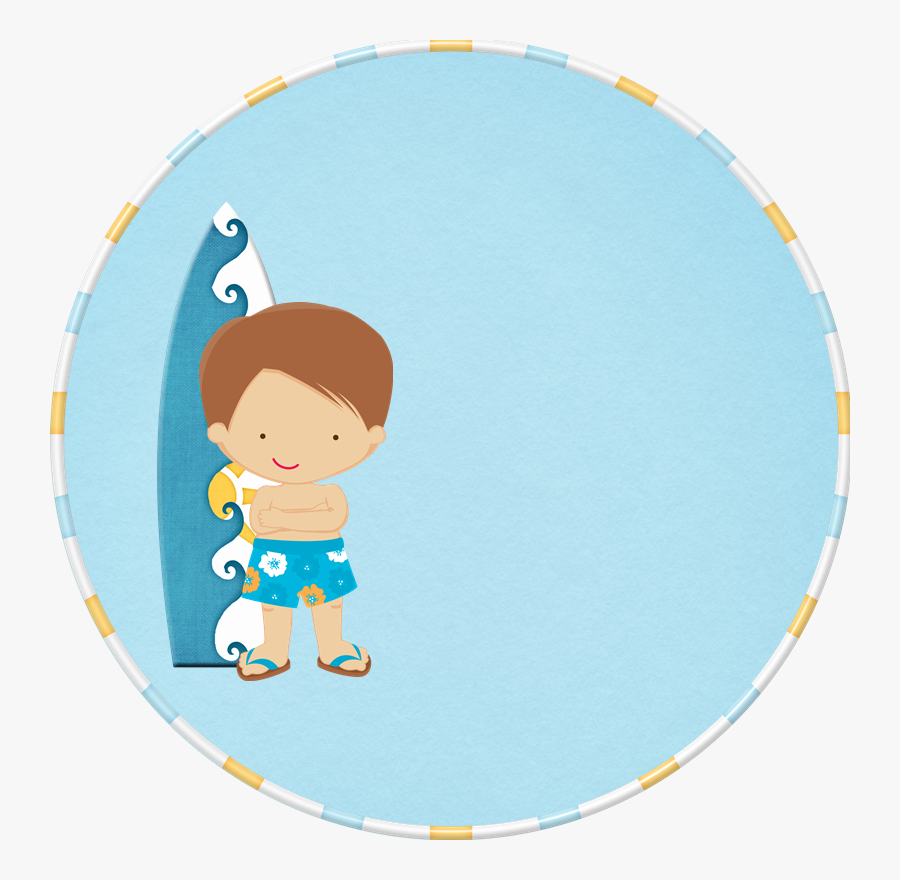 Surfing Clipart Pool Party - Surf Baby Png, Transparent Clipart