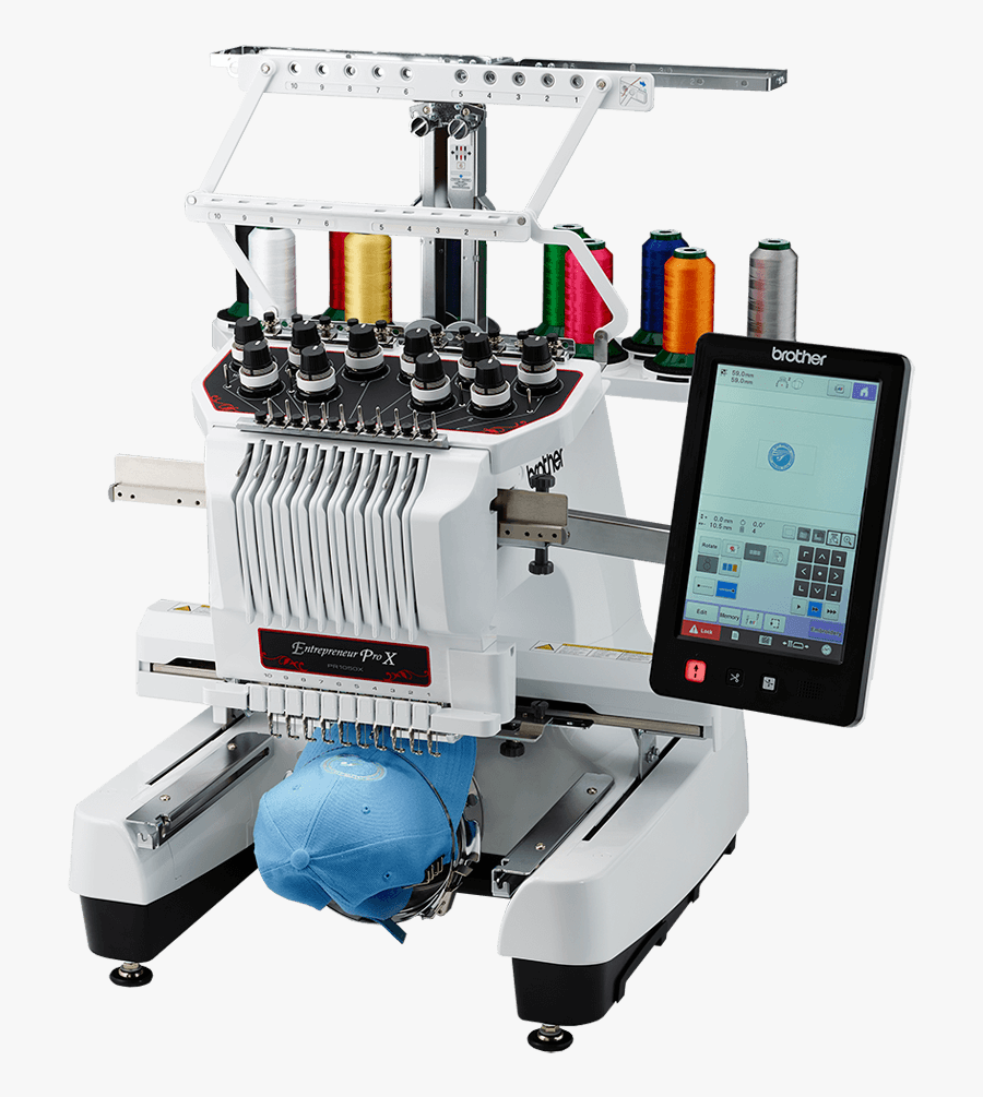 Pr1050x Commercial Embroidery Machine - Brother Pr1050x, Transparent Clipart