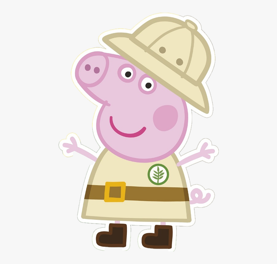 Peppa Pig Clipart Png - Peppa Pig Head, Transparent Clipart