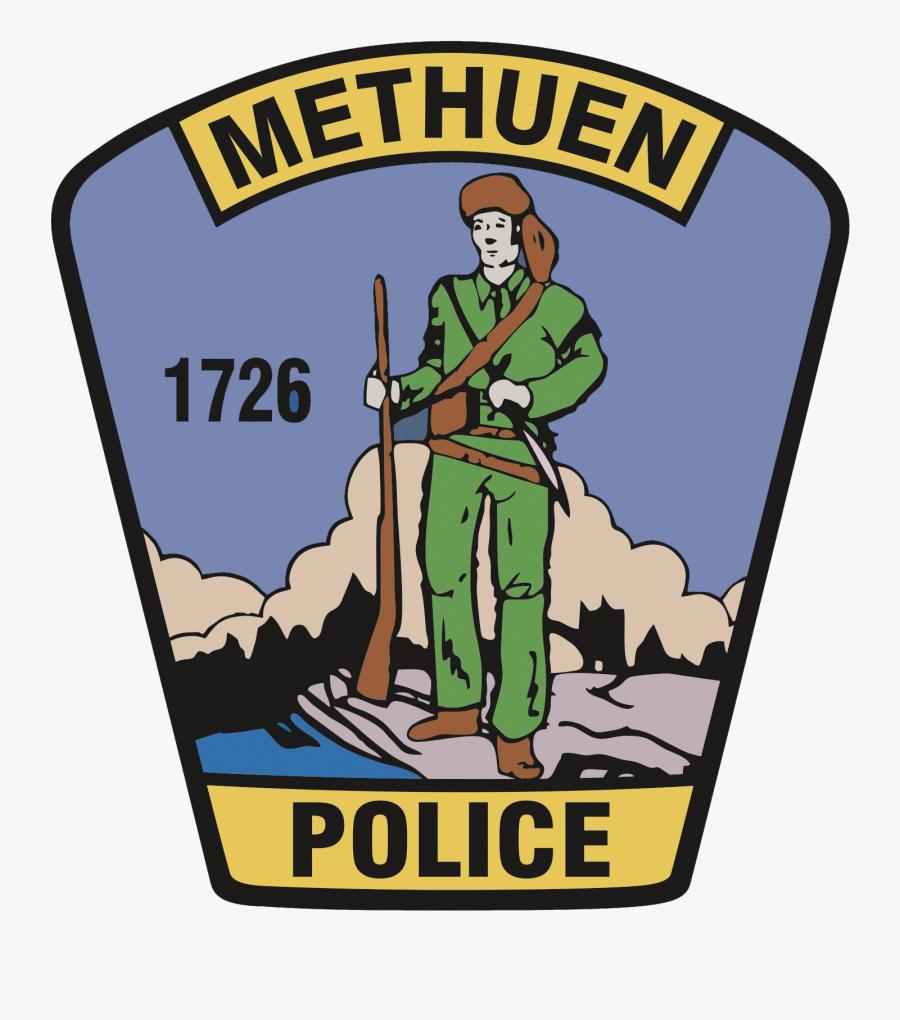 Glts Students Restore - City Of Methuen Police Department Logo, Transparent Clipart