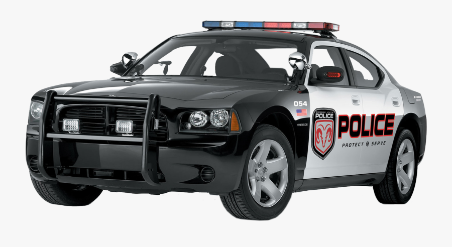 Clip Library Stock Policeman Clipart Car - Dodge Police Car, Transparent Clipart