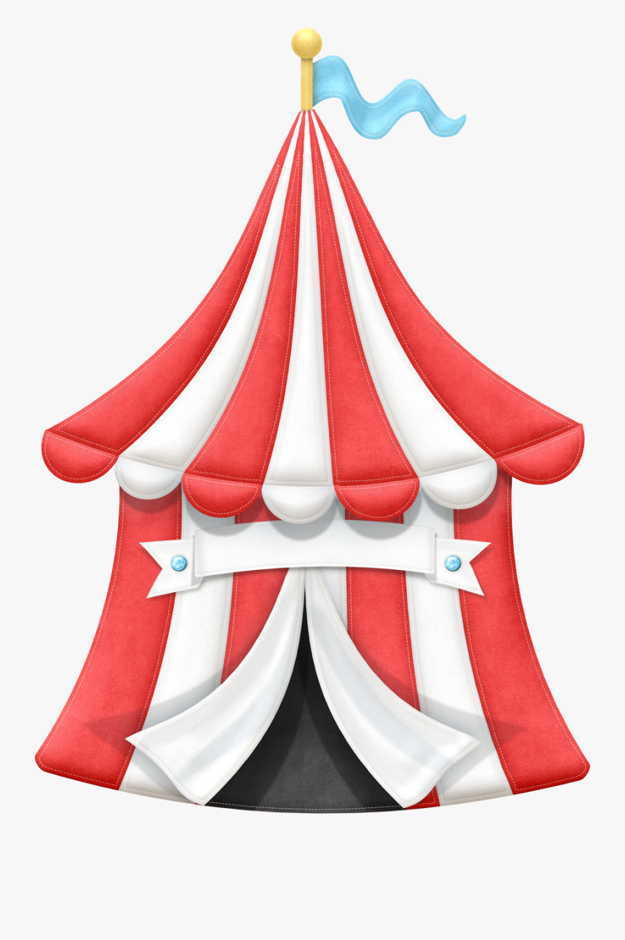 Clip Art Carnival Tent, Transparent Clipart