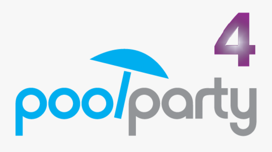Clip Art Pool Party Graphic - Pool Party Text Png, Transparent Clipart